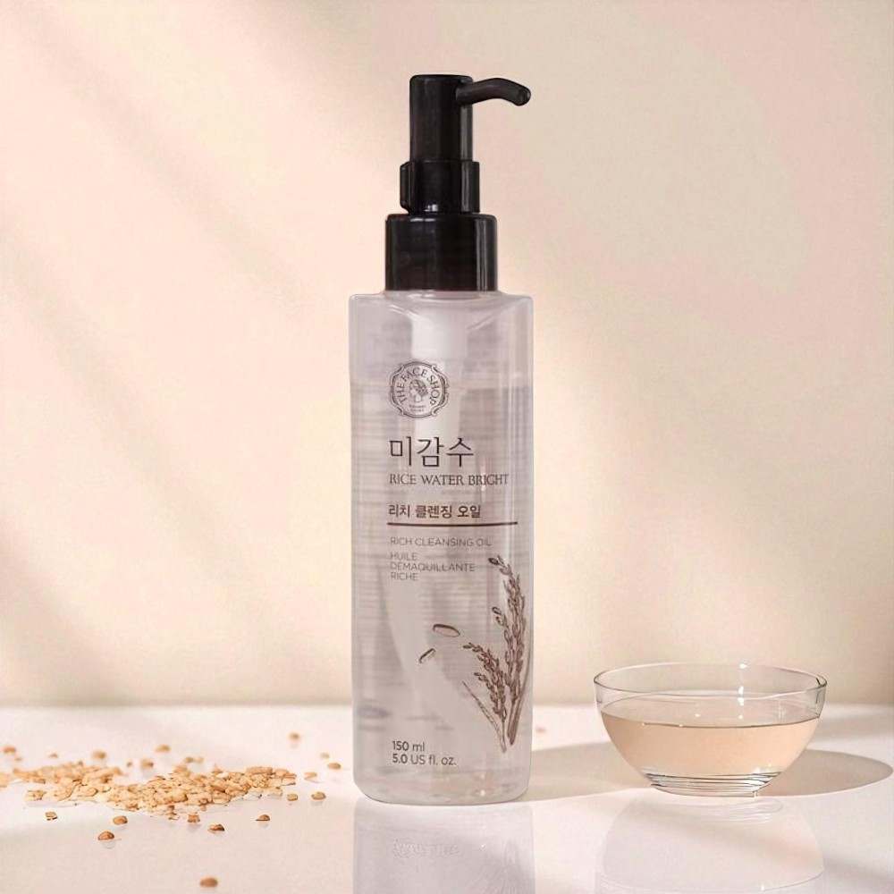 THE FACE SHOP RICE WATER BRIGHT LIGHT CLEANSING OIL 150 ML